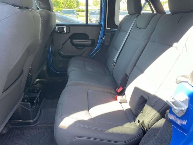Used 2021 Blue Pearl Jeep Unlimited Sport Altitude image 12