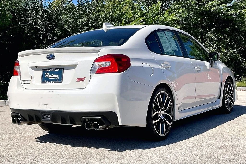 Used 2021 Crystal White Pearl Subaru STi Limited image 12