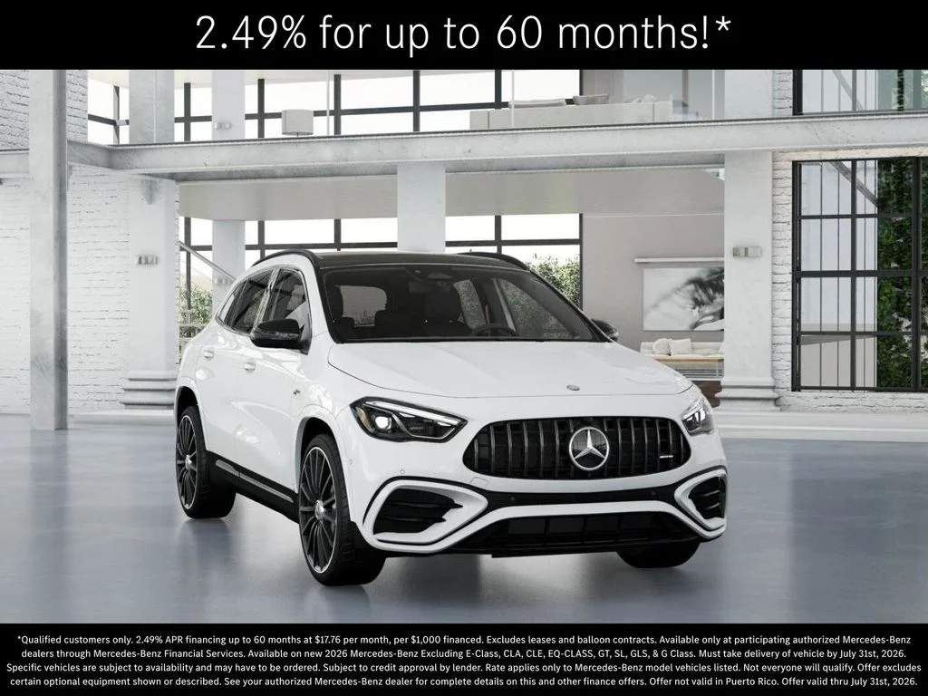 New 2026 Polar White Mercedes-Benz AMG® GLA 35 4MATIC SUV image 9