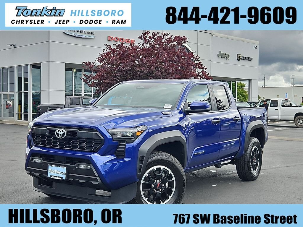 Used 2025 Blue Toyota TRD Off Road image 1