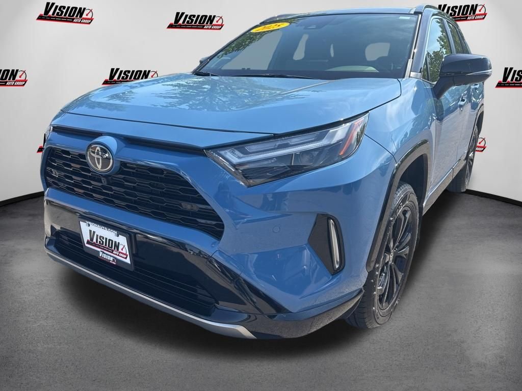 Used 2025 Blue Toyota XSE image 1