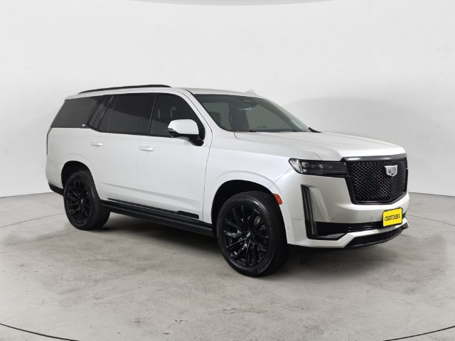 Used 2022 Crystal White Tricoat Cadillac Sport Platinum image 3