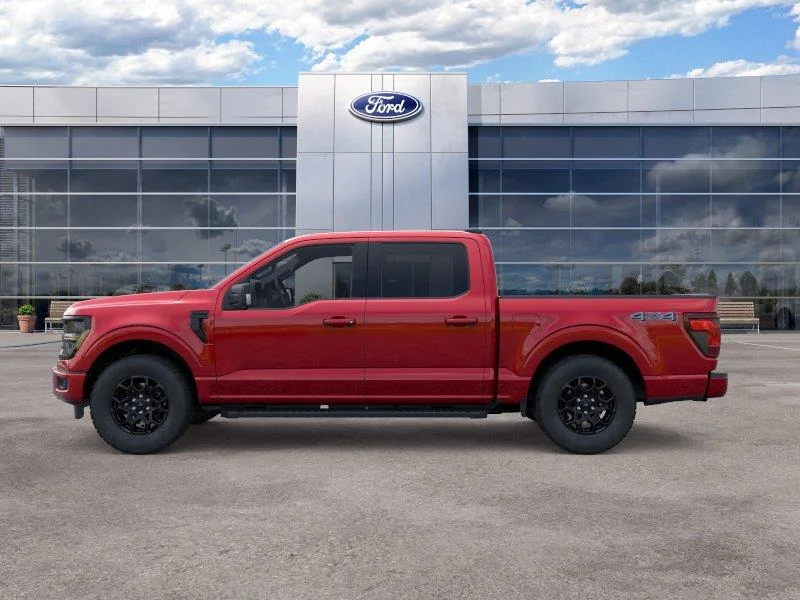 New 2026 Ruby Red Metallic Tinted Clearcoat Ford XLT image 3