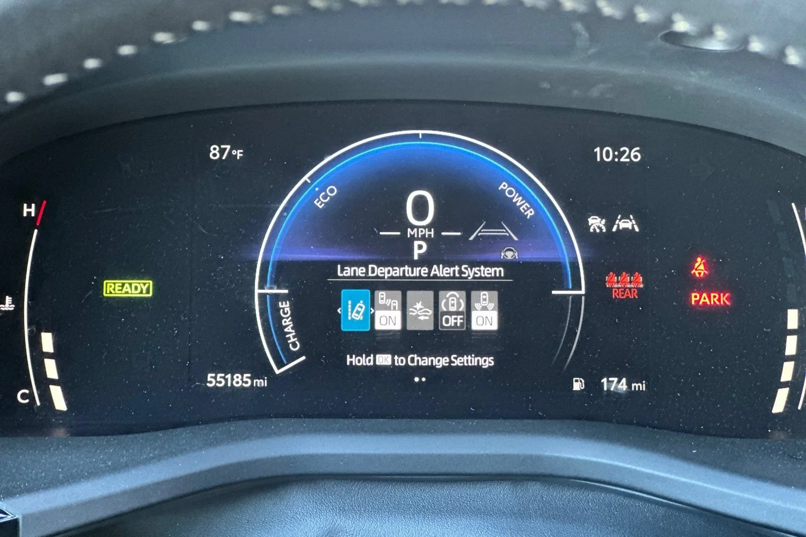 Used 2025 Blue Toyota LE image 24