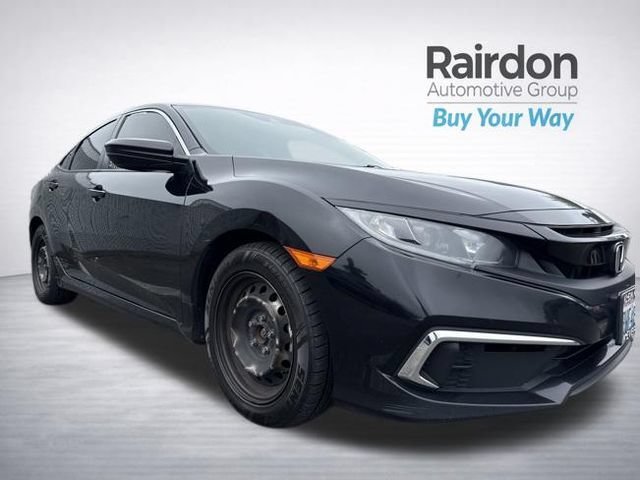 Used 2020 Crystal Black Pearl Honda LX image 1
