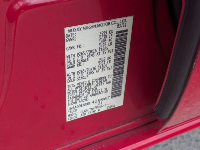 Used 2011 Red Nissan SV image 21