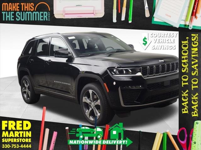 New 2026 Diamond Black Crystal Pearlcoat Jeep Limited image 1