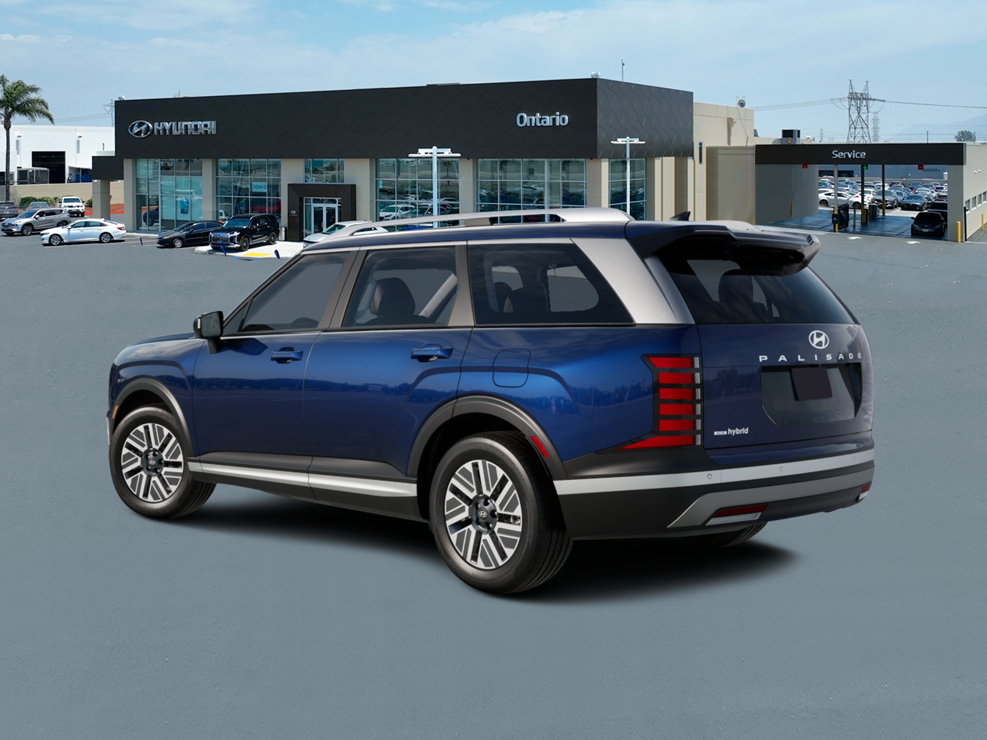 New 2026 Blue Hyundai Blue SEL image 3