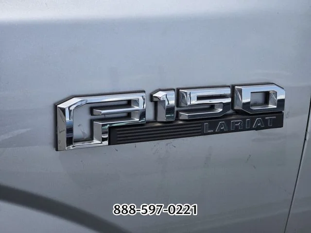Used 2017 Silver Ford Lariat image 2
