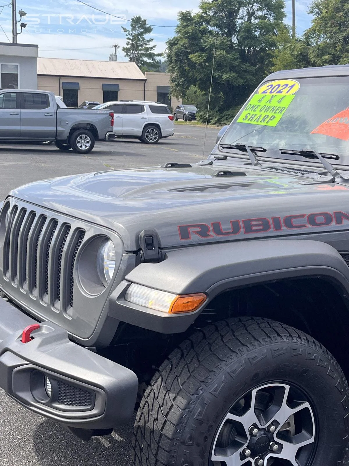 Used 2021 Sting-Gray Clearcoat Jeep Unlimited Rubicon image 4