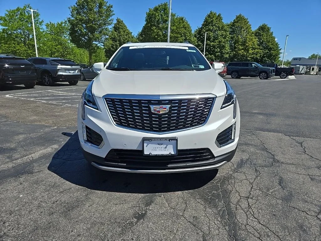 Used 2023 Crystal White Tricoat Cadillac Premium Luxury image 14
