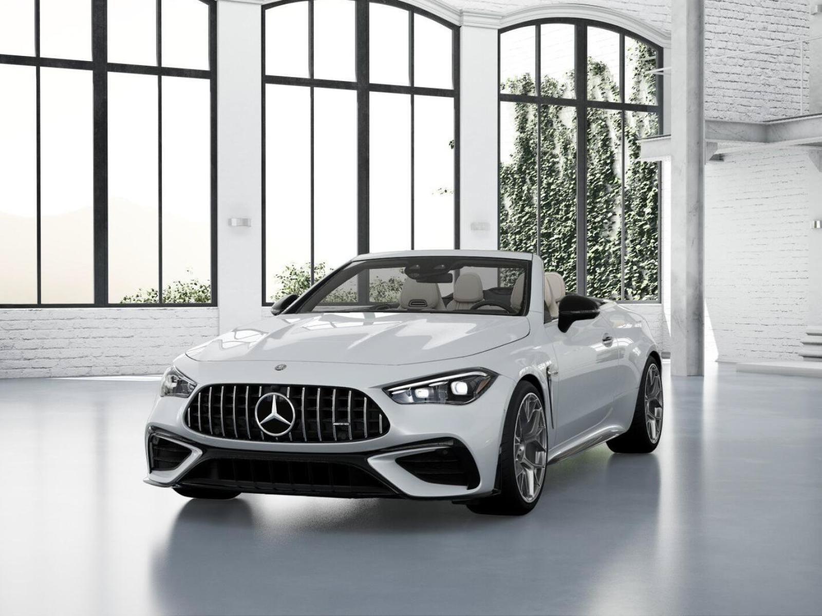 New 2027 MANUFAKTUR Moonlight White Metallic Mercedes-Benz AMG® CLE 53 4MATIC+ Cabriolet image 41