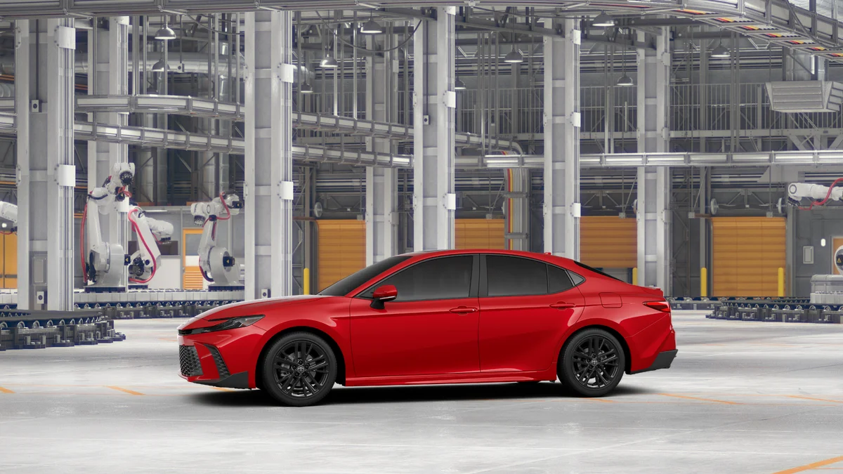 New 2027 Supersonic Red Toyota SE image 3