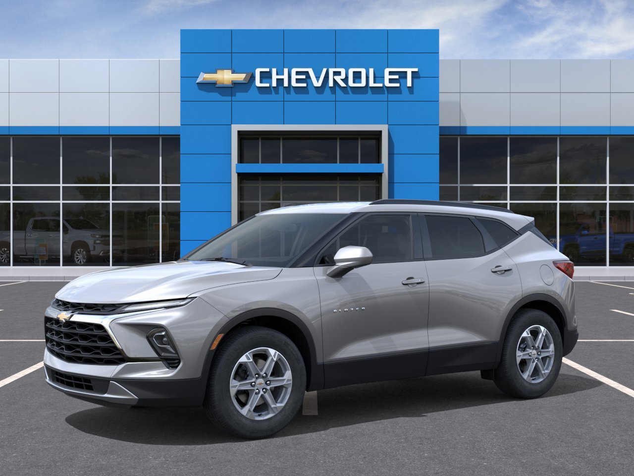 New 2026 Sterling Gray Metallic Chevrolet LT image 1