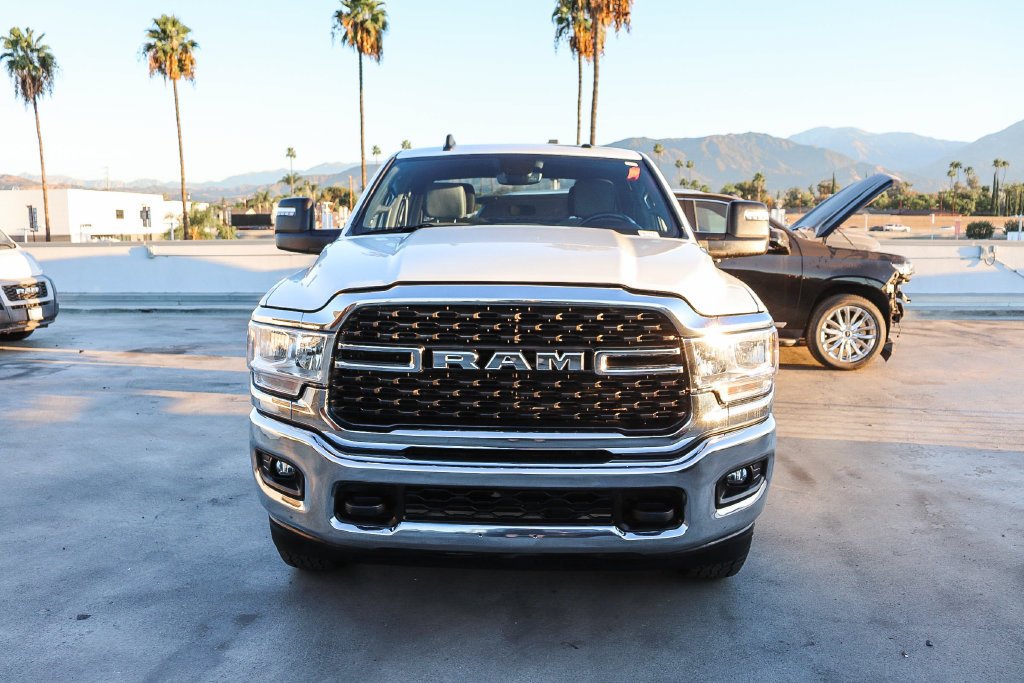 Used 2024 Bright White Clearcoat Ram Big Horn image 3