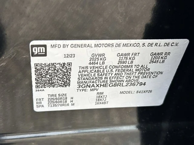 Used 2024 Black Chevrolet LS image 20
