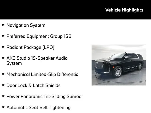 Used 2023 Black Cadillac Premium image 5