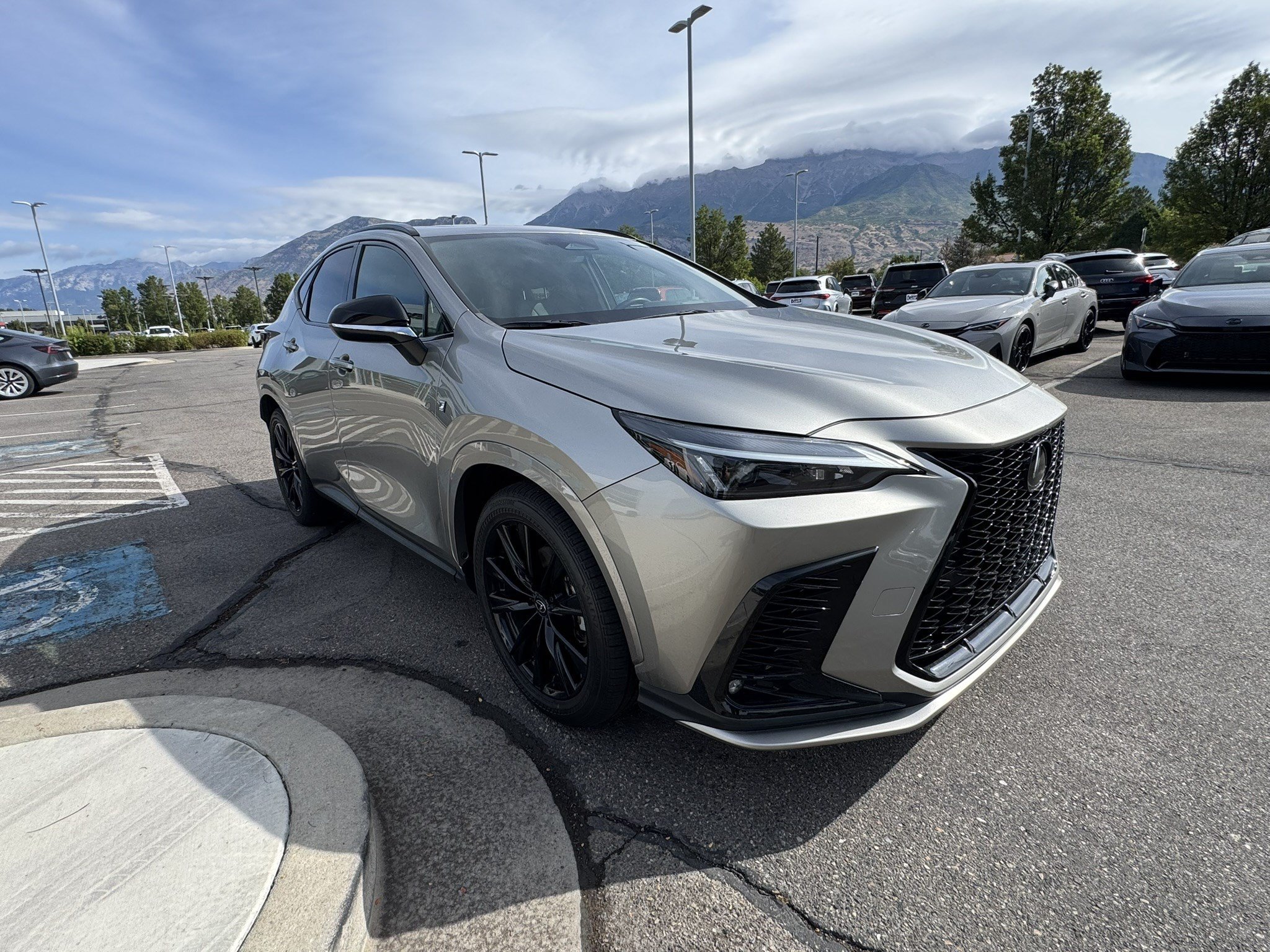 Used 2024 Atomic Silver Lexus 350 F SPORT Handling image 8