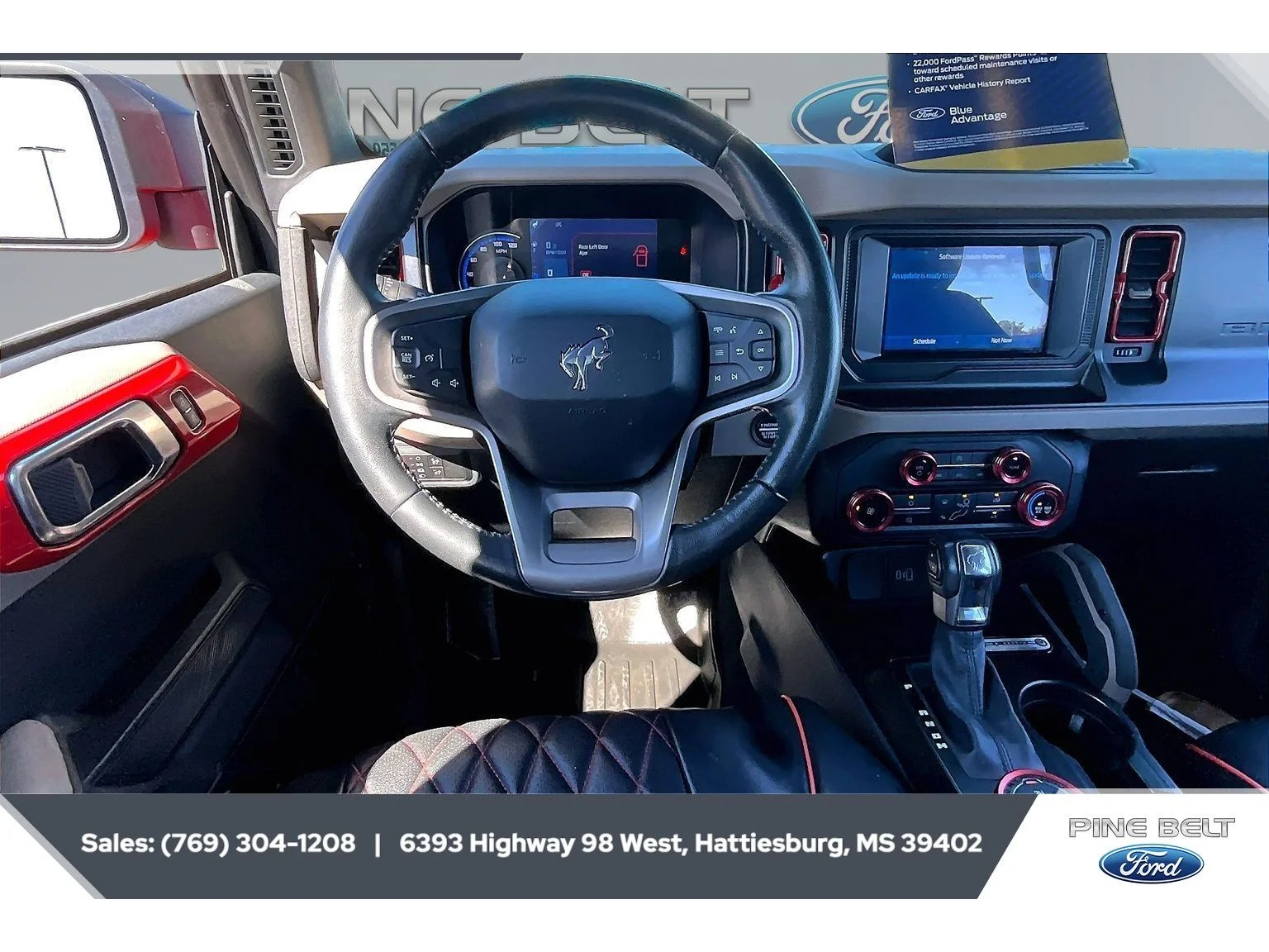 Used 2021 Race Red Ford Big Bend image 5