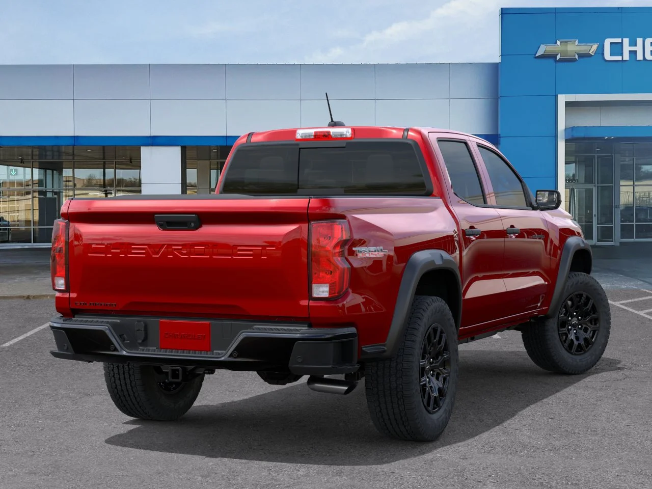 New 2026 Radiant Red Tintcoat Chevrolet Trail Boss image 4