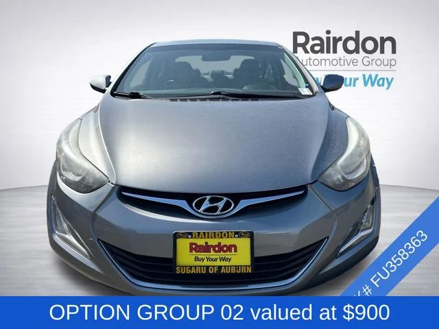 Used 2015 Hyundai Elantra SE with VIN KMHDH4AE3FU358363 for sale in Auburn, WA