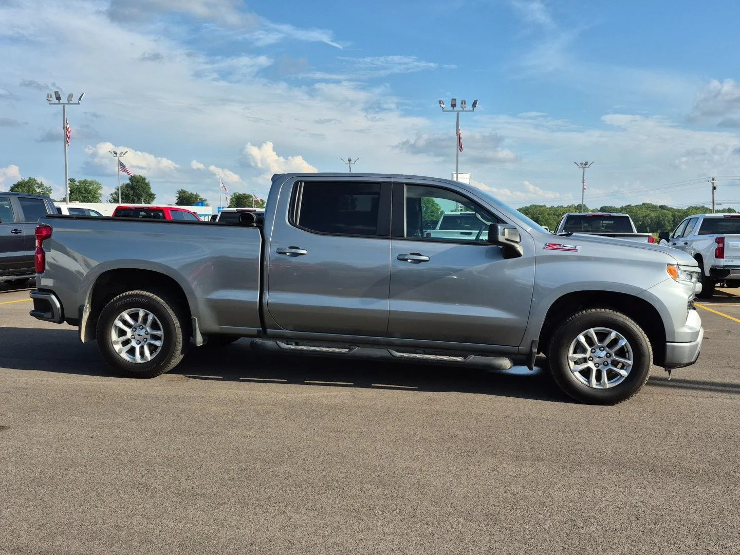 Used 2024 Sterling Grey Metallic Chevrolet RST image 5