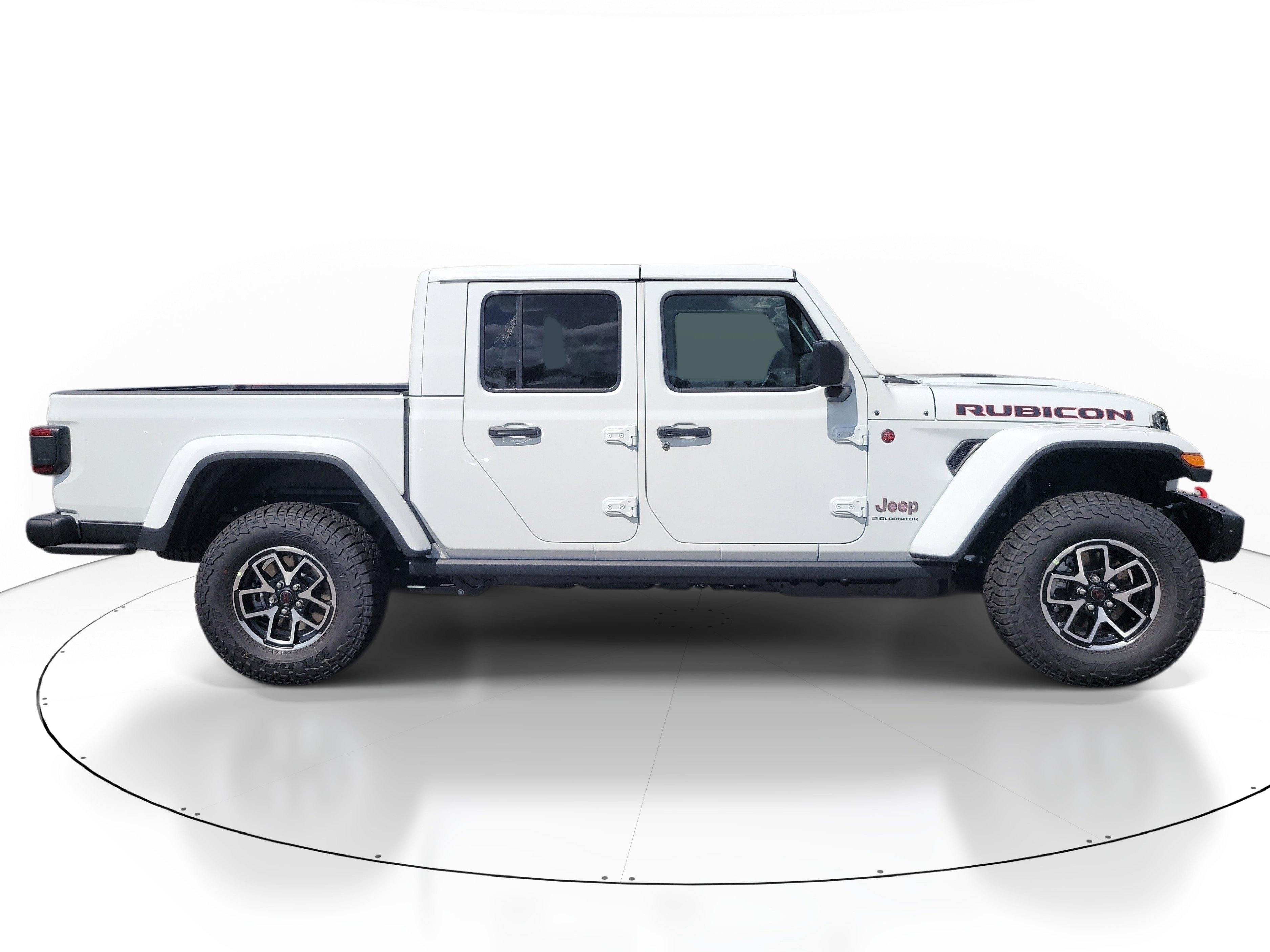 New 2026 Bright White Clear-Coat Exterior Paint Jeep Rubicon X image 5