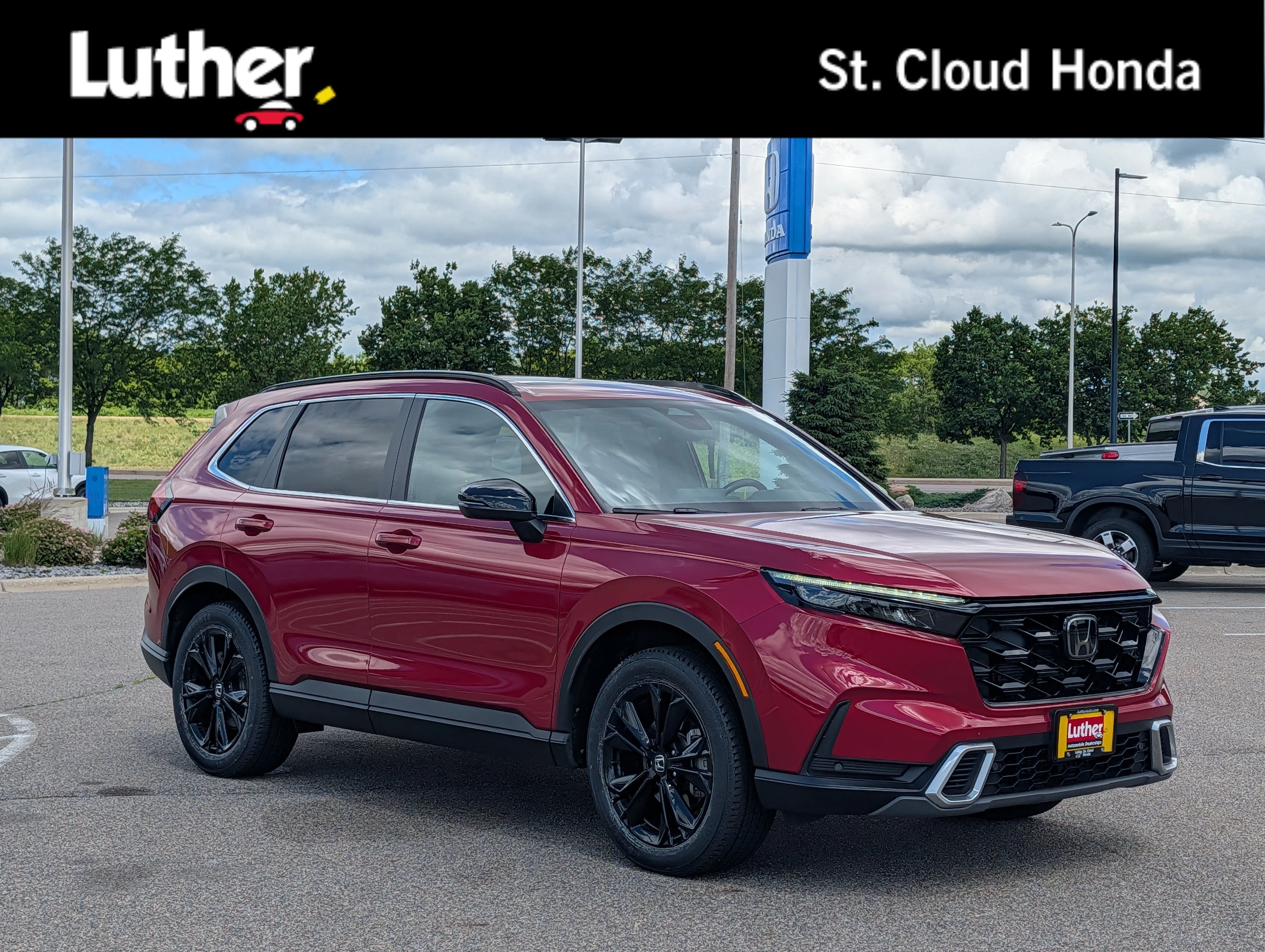 Used 2023 Radiant Red Metallic Honda Sport Touring image 1