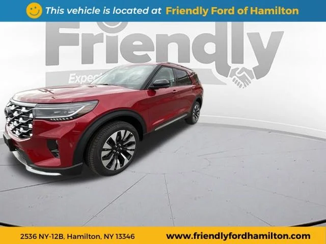 New 2026 Rapid Red Metallic Tinted Clearcoat Ford Platinum™ image 1