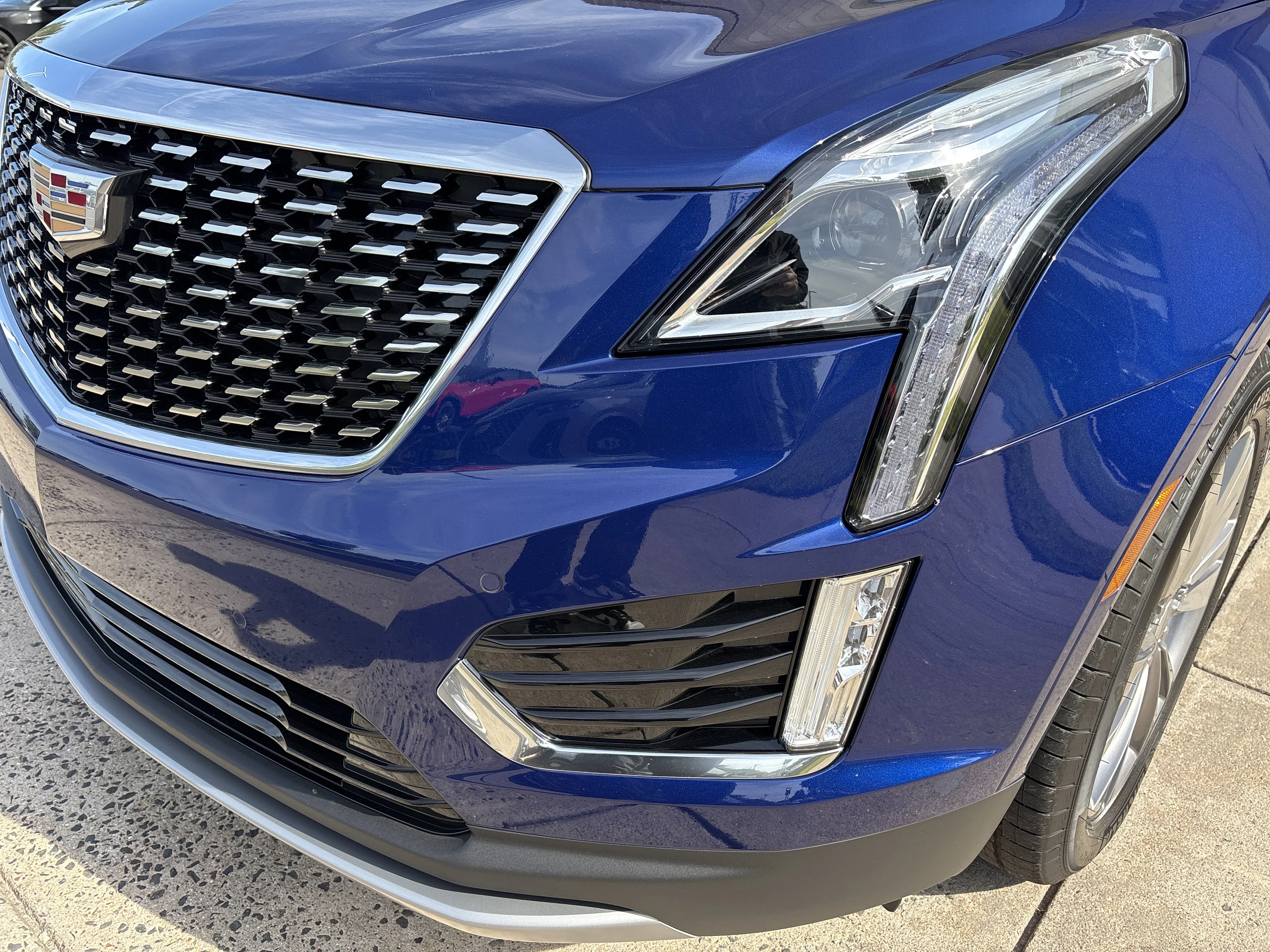 Used 2025 Opulent Blue Metallic Cadillac AWD Premium Luxury image 16