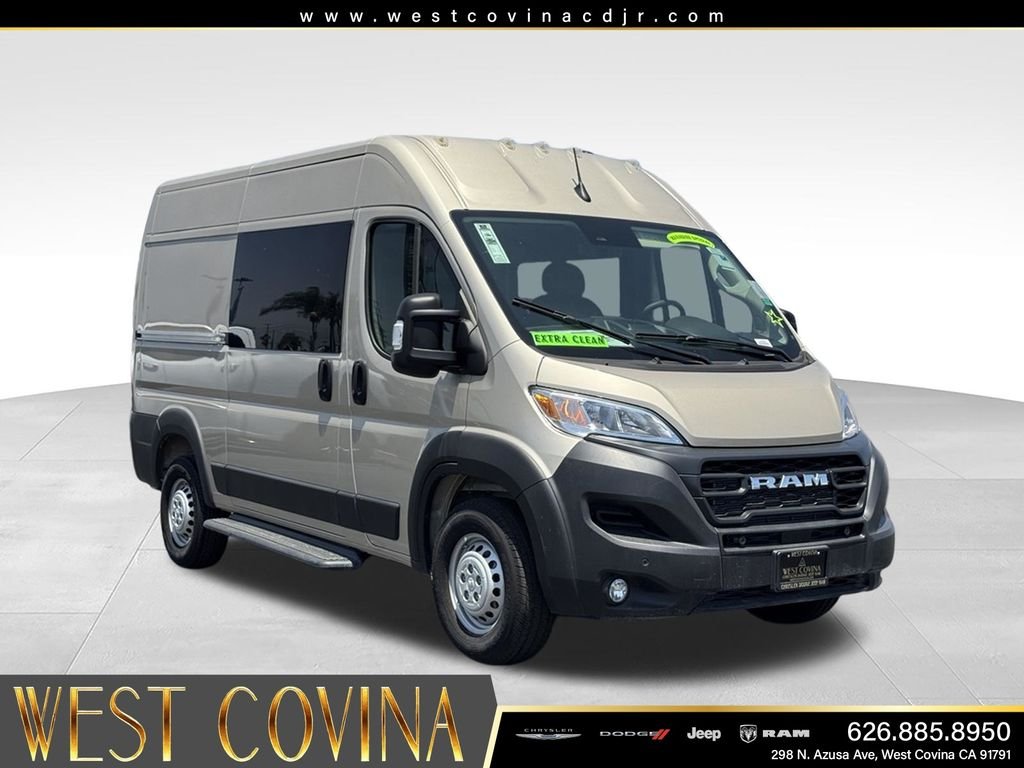 New 2025 Sandstone Pearlcoat RAM High Roof image 4