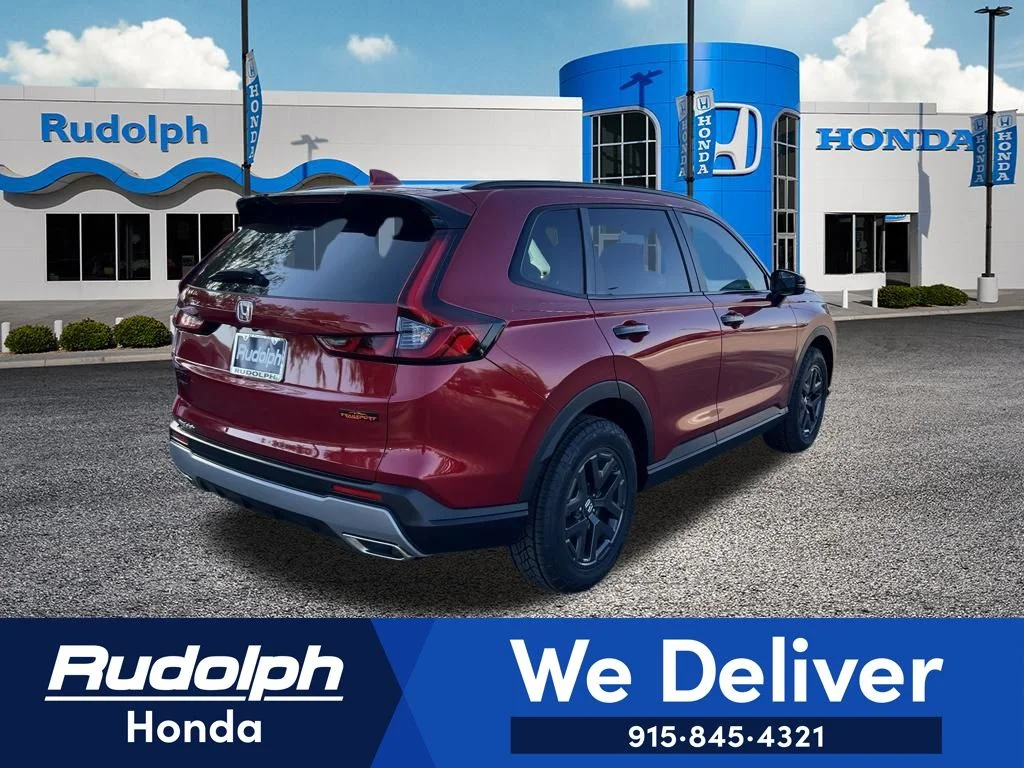 New 2026 Radiant Red Metallic Honda TrailSport image 5