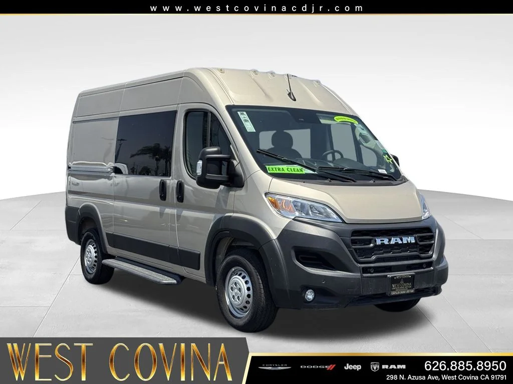New 2025 Sandstone Pearlcoat RAM High Roof image 4