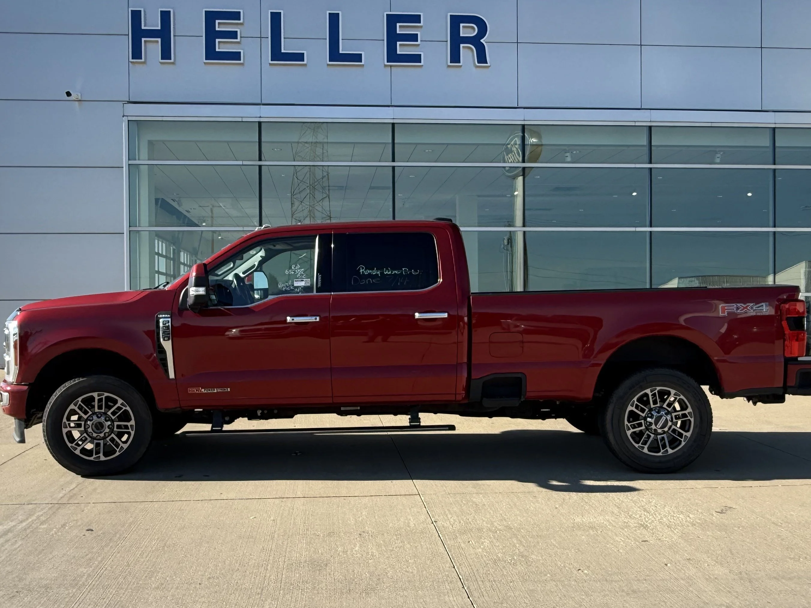 Used 2023 Rapid Red Metallic Tinted Clearcoat Ford Limited image 3