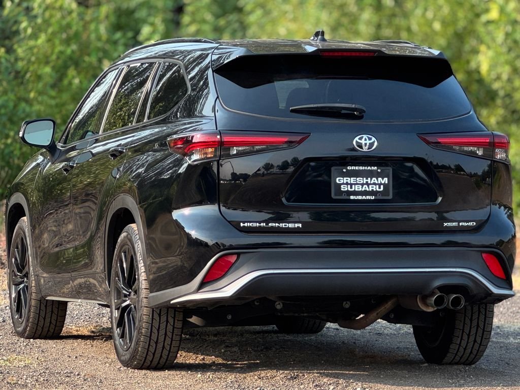 Used 2024 Midnight Black Metallic Toyota XSE image 5