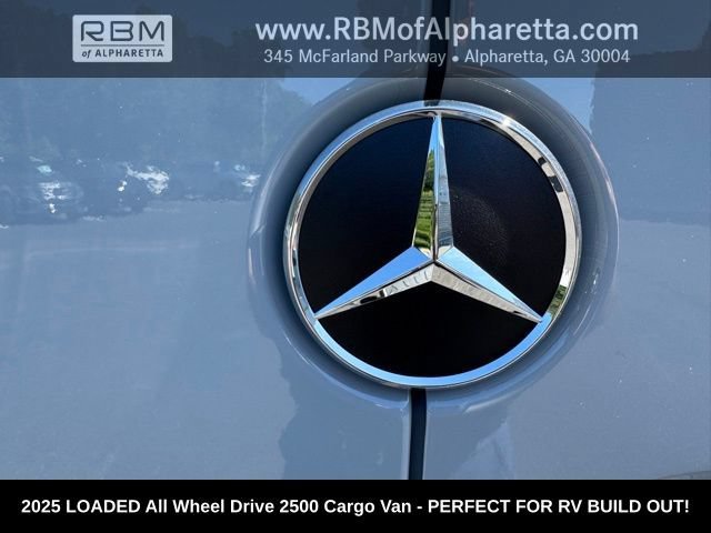 New 2025 Silver Gray Mercedes-Benz 2500 High Roof All Wheel Drive with 144 Wheel Base image 43