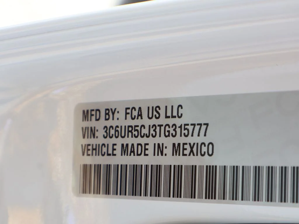 New 2026 Bright White Clear-Coat Exterior Paint RAM Tradesman image 39