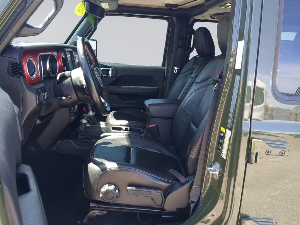 Used 2021 Green Jeep Unlimited Rubicon image 12