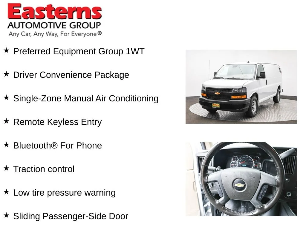 Used 2021 White Chevrolet Work Van image 11