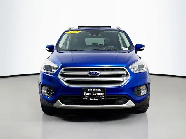 Used 2017 Ford Escape Titanium with VIN 1FMCU9J99HUB87757 for sale in Morton, IL