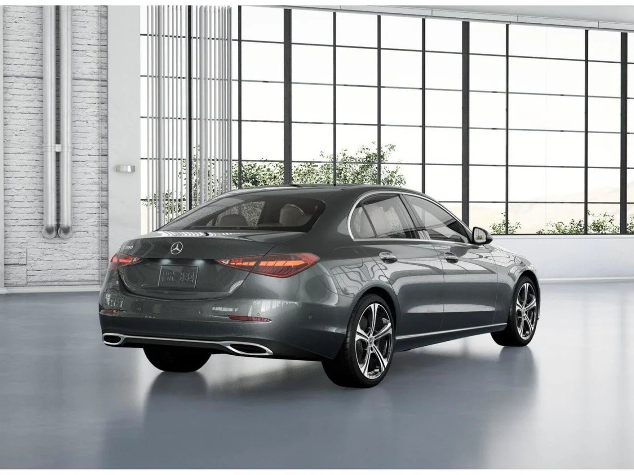 New 2026 Selenite Grey Metallic Mercedes-Benz C 300 image 22