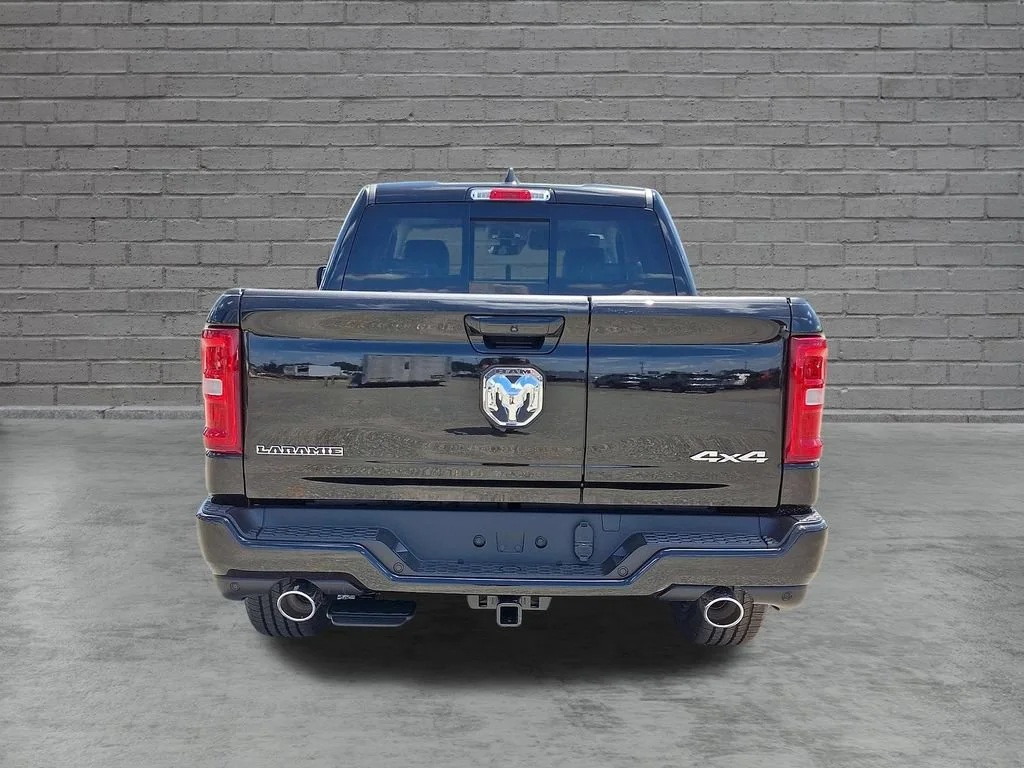 New 2026 Diamond Black Crystal Pearlcoat Ram Laramie image 7