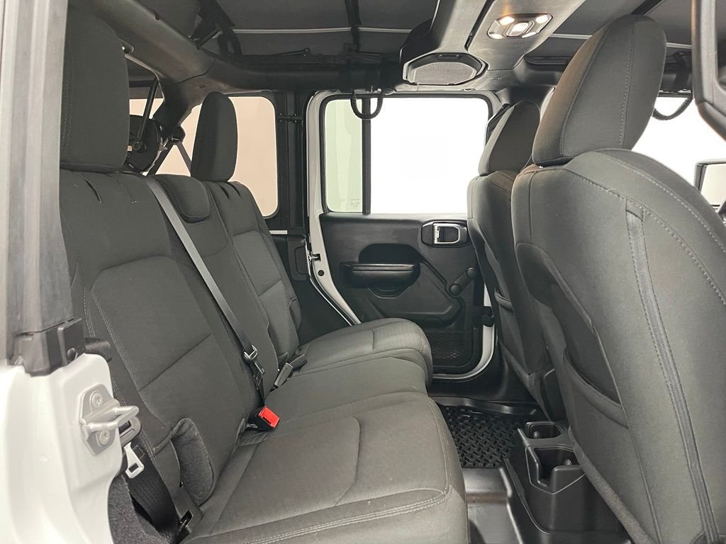 Used 2021 Bright White Clearcoat Jeep Unlimited Willys image 31