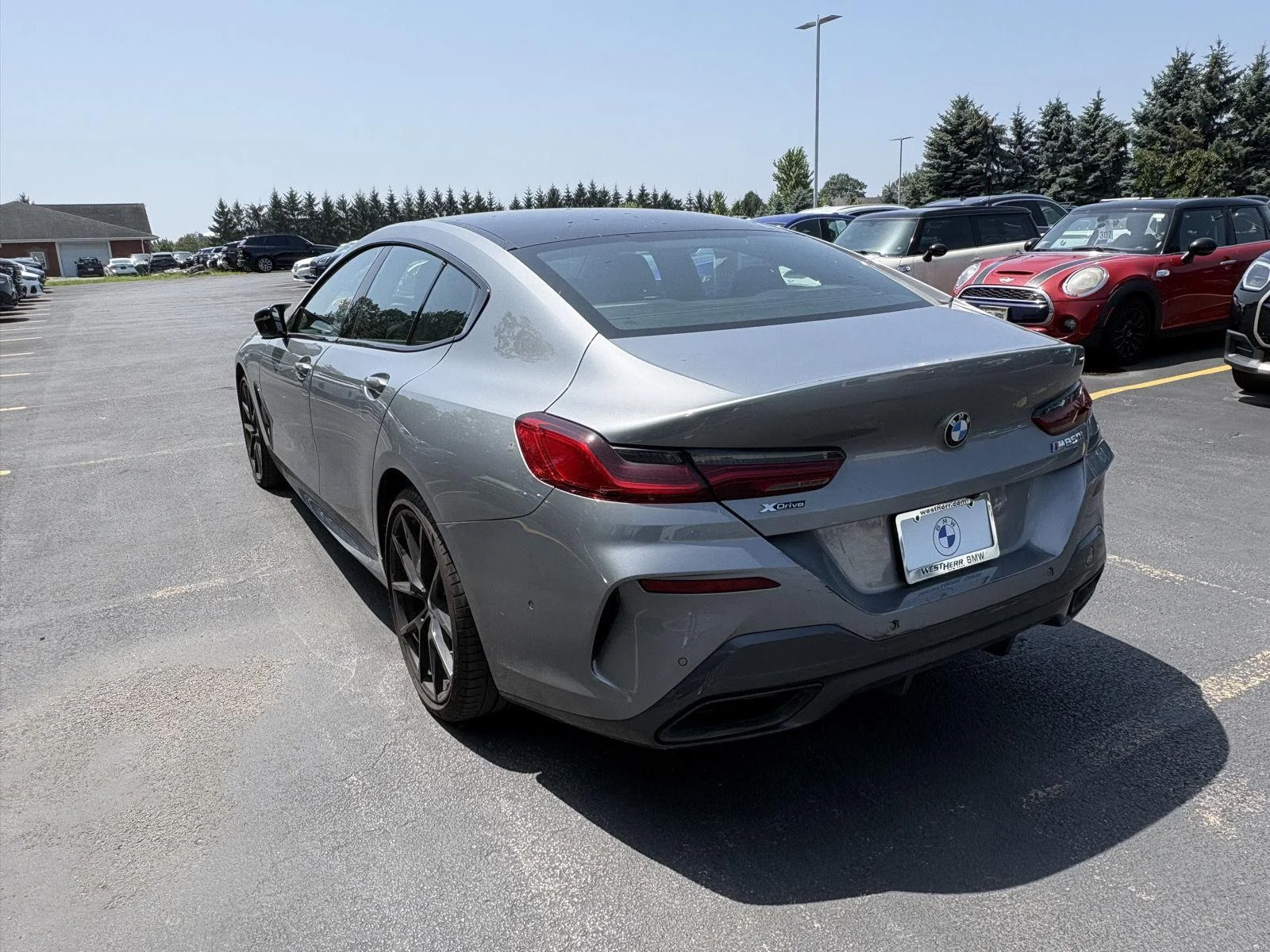 Used 2024 Skyscraper Grey Metallic BMW M850i image 7