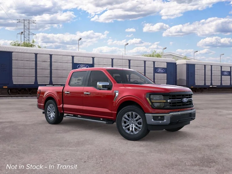 New 2026 Ruby Red Metallic Tinted Clearcoat Ford XLT image 7