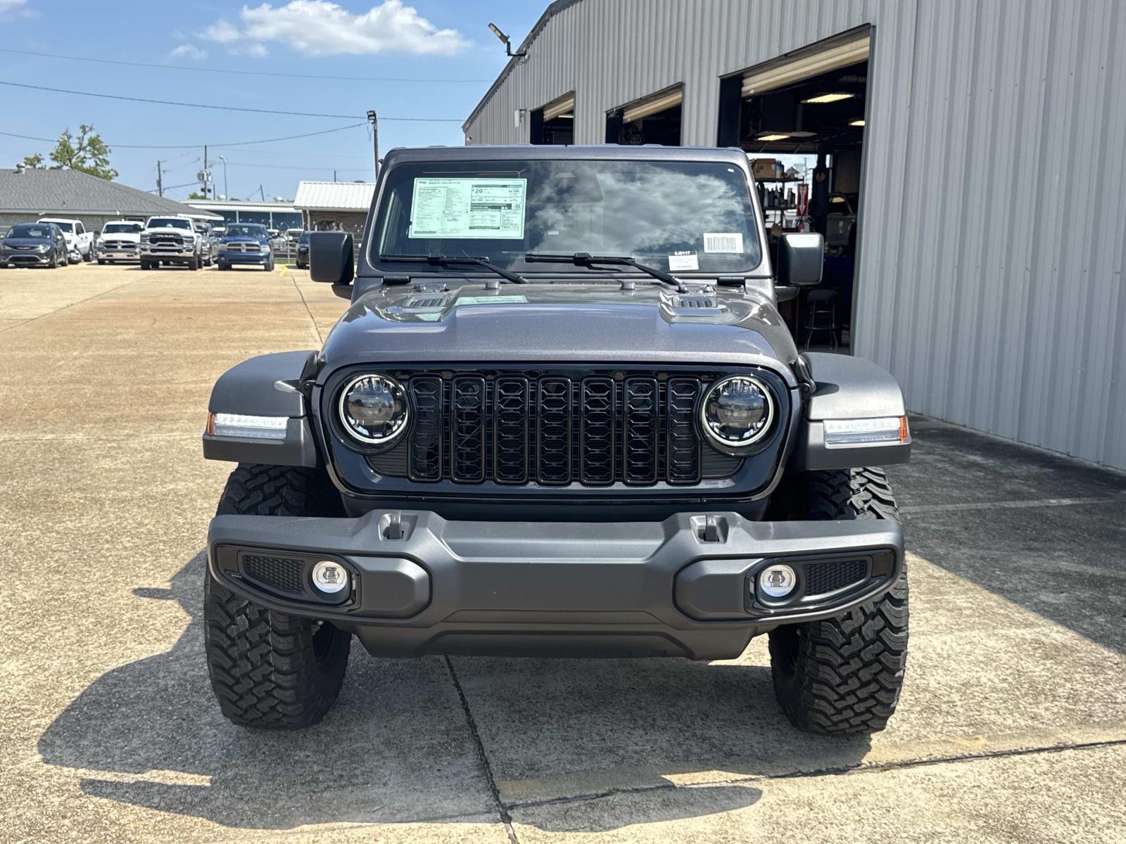 New 2026 Granite Crystal Metallic Clear-Coat Exterior Paint Jeep Willys image 2