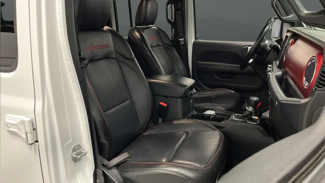 Used 2022 Bright White Clearcoat Jeep Rubicon image 23