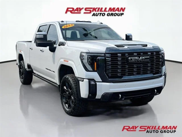 Used 2024 White GMC Denali Ultimate image 1