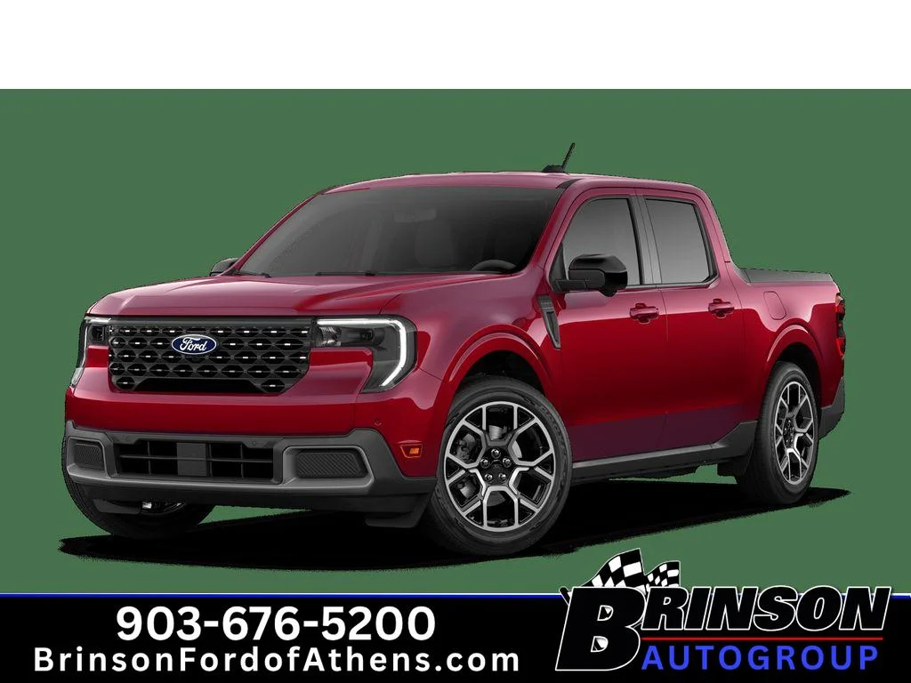 New 2026 Ruby Red Metallic Tinted Clearcoat Ford LARIAT image 1
