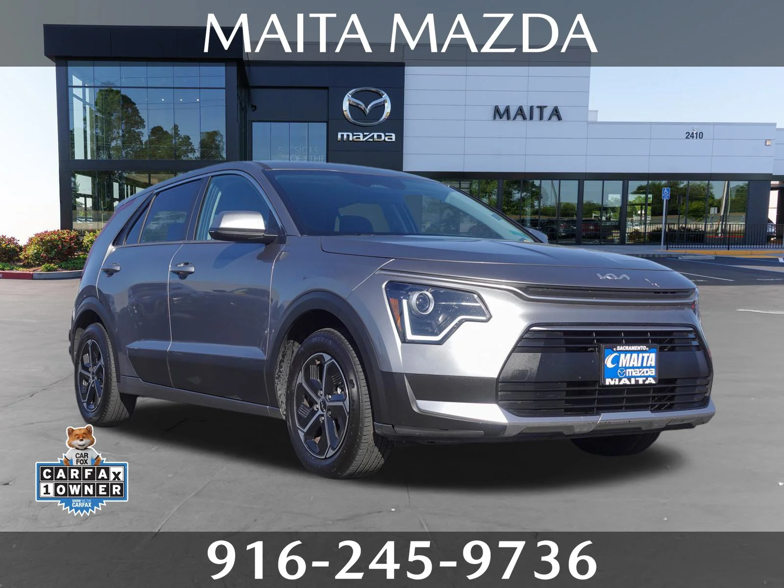 Used 2025 Steel Gray Kia LX image 1